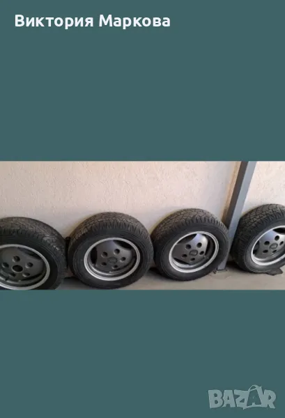 Гуми Michelin Latitude 235/60/16 с оригинални джанти на Range Rover Classic., снимка 1