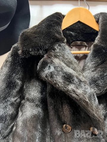 Палто еко косъм, снимка 5 - Палта, манта - 53504614