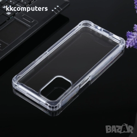 OPPO A54 5G / A74 5G / A93 5G Удароустойчив Силиконов Калъф TPU и Протектор, снимка 3 - Калъфи, кейсове - 52977695