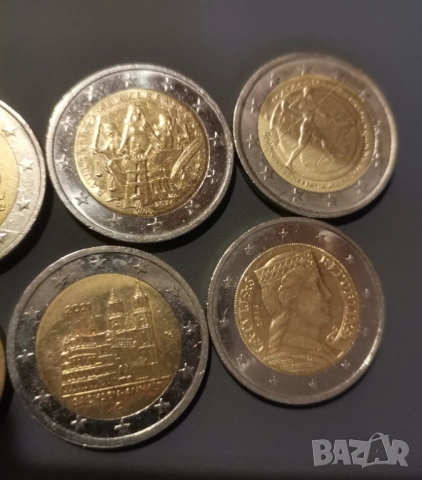 Лот евро монети , снимка 5 - Нумизматика и бонистика - 53215491