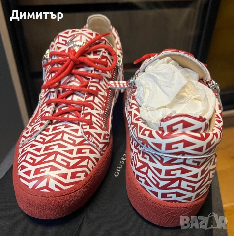 Giuseppe Zanotti Frankie Monogram, снимка 4 - Официални обувки - 53459522