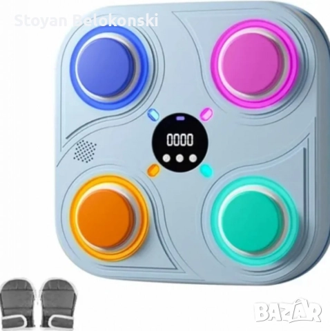Интелигентна музикална боксова машина с Bluetooth – Тренирай с ритъм и светлина, снимка 3 - Образователни игри - 52824708