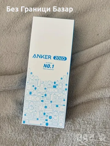 Ново Портативно зарядно Anker Zolo, 10,000mAh, бързо зареждане Батерия, снимка 6 - Външни батерии - 46829655