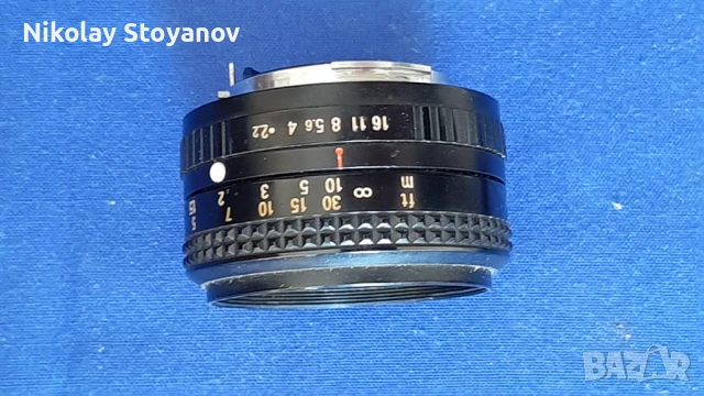 Обектив RICONAR 1:2.2 55mm., снимка 2 - Фотоапарати - 51326238
