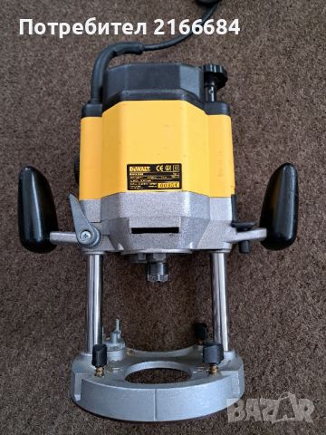 Оберфреза девалт/dewalt DW625E, снимка 4 - Други инструменти - 46233780