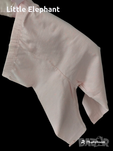 Клинче за 12-18 мес мом,райе на неонови точки,розово,Англия/ново