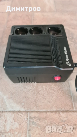 Стабилизатор на напрежение Power Walker AVR 1200, снимка 3 - Друга електроника - 54060039