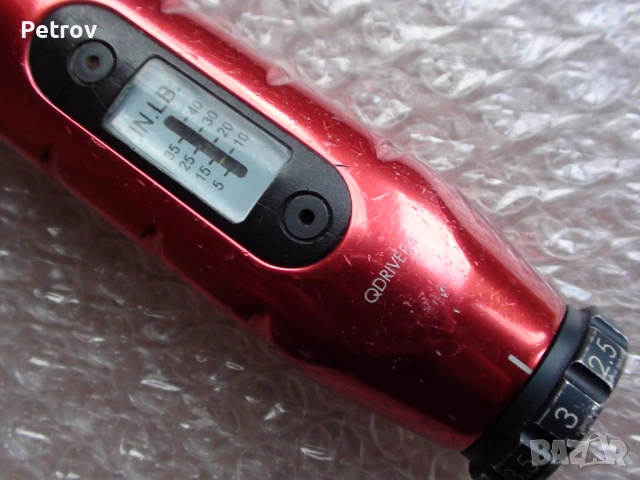 Snap-on - Q DRIVER 4 - MADE IN USA - 1/4" PROFI Динамометричен Ключ за Шестограми /Инбуси 10 - 40 Nm, снимка 3 - Ключове - 52619788