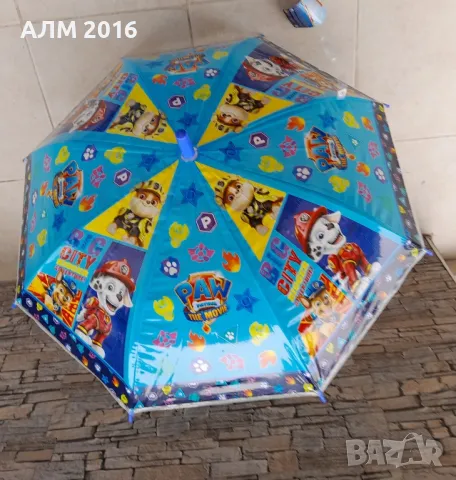 Детски чадър Мини Маус,Мики Маус , Скай , Еверест ,Барби , Миньоните , Влака Томас ,Еднорог, снимка 9 - Чадъри - 37882244