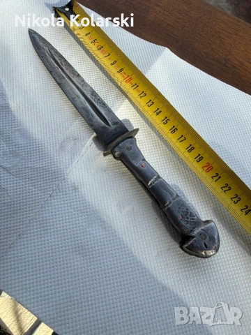Автентична ергенска габровска кама, снимка 9 - Антикварни и старинни предмети - 53605831
