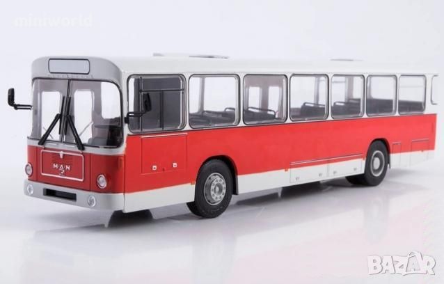 MAN SL 200 градски автобус - мащаб 1:43 на Наши автобуси моделът е нов в блистер, снимка 6 - Колекции - 45793799