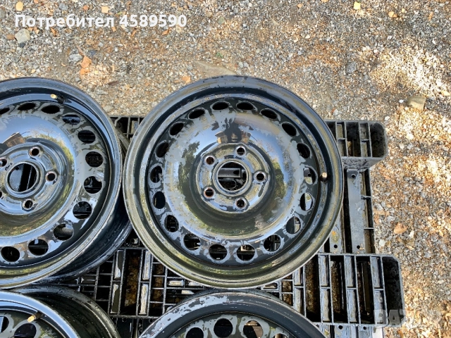 4бр.Железни джанти 15цола 5x112 за Vw Caddy(2004-2026),Golf 5,6,7,8,Audi А3,Skoda,Seat, снимка 6 - Гуми и джанти - 51809981