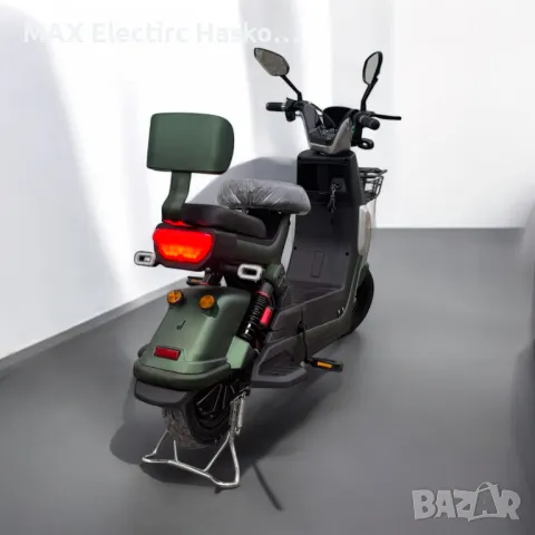Електрически скутер blueEelctric Infinity GT-1000 1200W | 72V | 23Ah | ARMY GREEN, снимка 3 - Мотоциклети и мототехника - 49745612