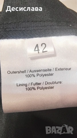 Черна плисирана рокля , снимка 6 - Рокли - 51309360