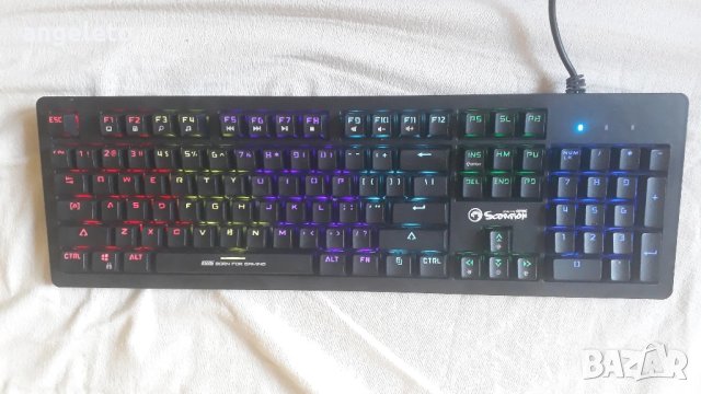 Marvo KG916 Механична геймърска клавиатура, снимка 3 - Клавиатури и мишки - 42248159