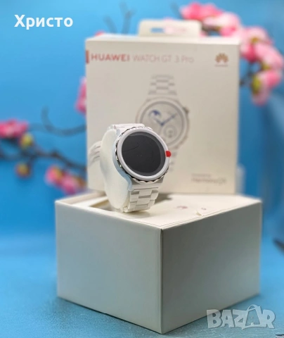 НОВ!!! Дамски смарт часовник Huawei Watch GT3 PRO, 43 mm, Ceramic Strap, White , снимка 7 - Смарт часовници - 53473015