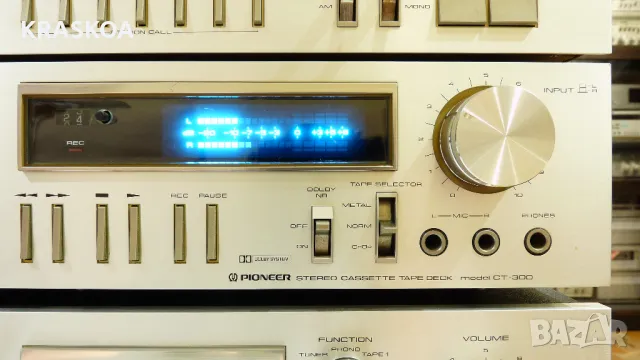 PIONEER SA-610 & CT-300 & TX-710, снимка 13 - Ресийвъри, усилватели, смесителни пултове - 47109242