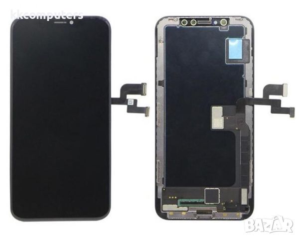 LCD Дисплей за iPhone X 5.8'+ Тъч скрийн / Черен / Баркод : 482360, снимка 1 - Резервни части за телефони - 46692563