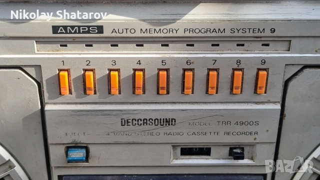 Стар касетофон , снимка 2 - Радиокасетофони, транзистори - 53673544