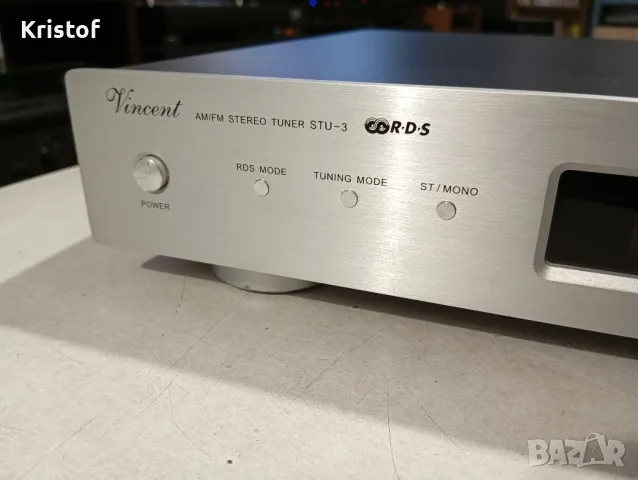 VINCENT am/fm stereo tuner STU-3, снимка 2 - Ресийвъри, усилватели, смесителни пултове - 48051680