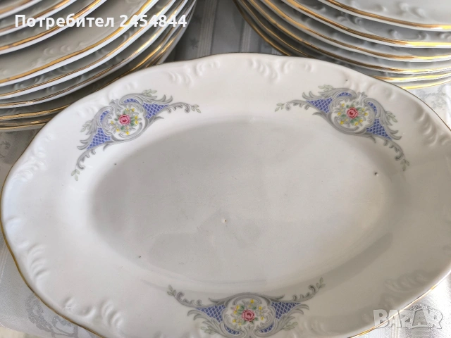Порцеланов сервиз за хранене Диамант Разград, снимка 7 - Сервизи - 53589217