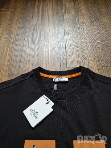 страхотна мъжка тениска HERMES размер S M L XL 2XL , снимка 4 - Тениски - 49034266