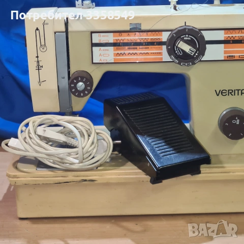 Продавам ел. Шевна машина Веритас , снимка 2 - Шевни машини - 53416953