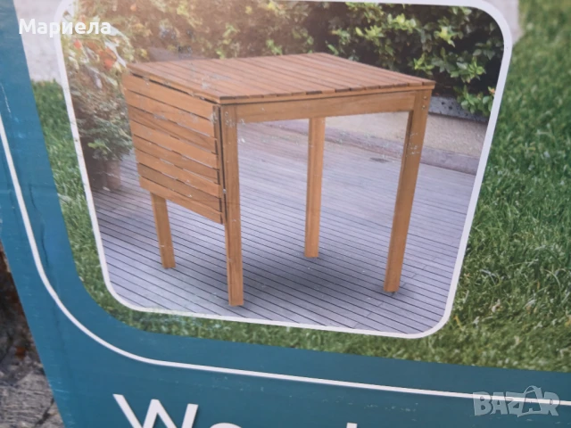 Голяма градинска маса , Дървена маса разтегателна Производство Виетнам