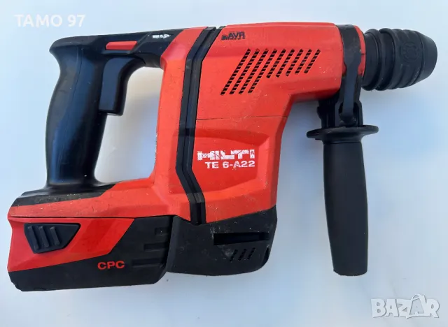 Hilti TE 6-A22 AVR - Акумулаторен безчетков перфоратор 2x22V 5.2Ah, снимка 3 - Други инструменти - 47732005