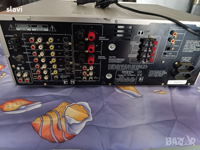 Receiver Onkyo TX-DS575 , снимка 8 - Ресийвъри, усилватели, смесителни пултове - 52939502