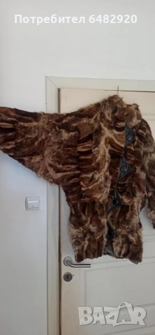 Кожух от лисица, снимка 2 - Палта, манта - 53093636