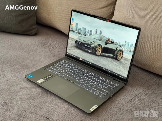 14’FHD+IPS Touch 2 in 1/i3-1215u/Lenovo Ideapad Flex 5/8GB DDR4/128GB, снимка 2 - Лаптопи за работа - 49318451