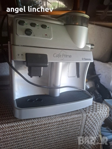 кафе автомат работещ във много добро състояние марка Saeco , снимка 2 - Кафемашини - 54175085