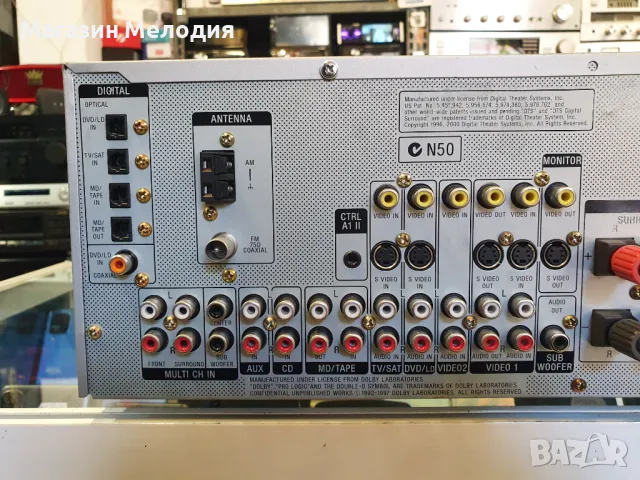 🔊📢📣📯🔔🎵Ресийвър SONY STR-DE675 Две по 100 вата на 8 ома. В отлично техническо и визуално състоя, снимка 9 - Ресийвъри, усилватели, смесителни пултове - 50173816