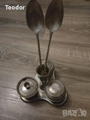 Сребърен Комплект прибори 925