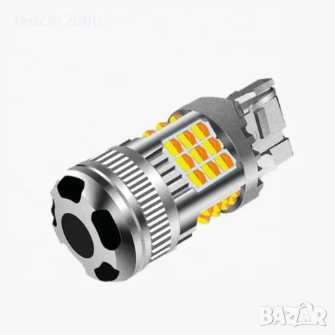 DRL Дневни светлини + Лед мигач T20 1156/1157 (12 - 24 V.), снимка 2 - Аксесоари и консумативи - 52089738