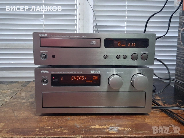 YAMAHA CDX-9+YAMAHA RX-10, снимка 3 - Ресийвъри, усилватели, смесителни пултове - 53135079