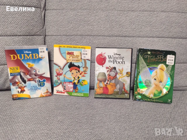 Детски филми на английски език в оригинално DVD, снимка 1