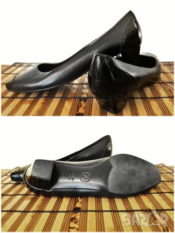 Bally 1851 Grayson Swiss / 37* / дамски обувки естествена кожа и кован гьон / състояние: отлично, снимка 12 - Дамски обувки на ток - 45569962