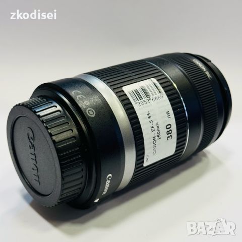 Обектив Canon - EF-S 55-250mm, снимка 1 - Обективи и филтри - 46007785