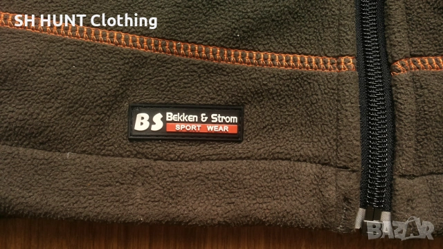 Bekken & Strom POLAR Fleece Jacket размер 2XL за лов риболов поларена горница - 2512, снимка 5 - Екипировка - 54166165