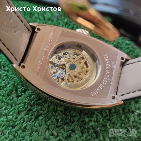 Мъжки луксозен часовник FRANCK MULLER GRAND CENTRAL , снимка 3 - Мъжки - 46870394