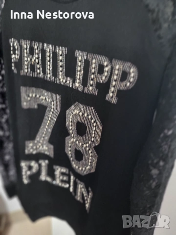 Блуза на Philipp Plein С, снимка 2 - Блузи с дълъг ръкав и пуловери - 53932750