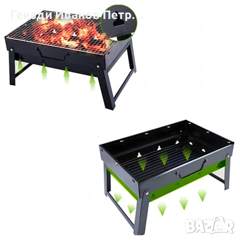 Градинска преносима скара, снимка 6 - Скари - 53697399