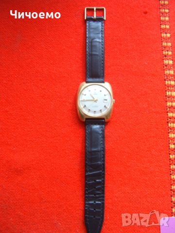 Позлатен френски ретро мъжки часовник Yema от 70-те , снимка 9 - Антикварни и старинни предмети - 46031838