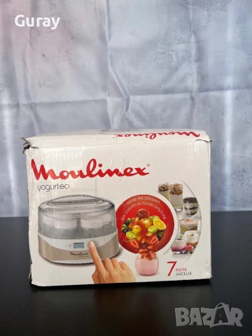 Уред за Приготвяне на кисело мляко Moulinex YG231E32 - добро състояние, снимка 6 - Кухненски роботи - 53786293