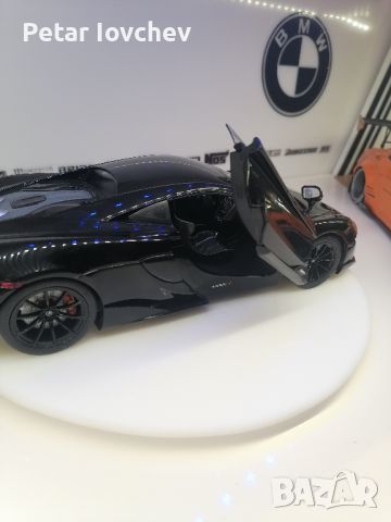 MCLAREN 600LT BLACK 1/18, снимка 3 - Колекции - 46765719