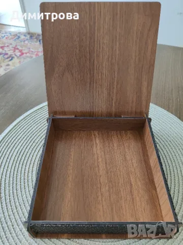 Дървена кутия , снимка 3 - Декорация за дома - 50420250