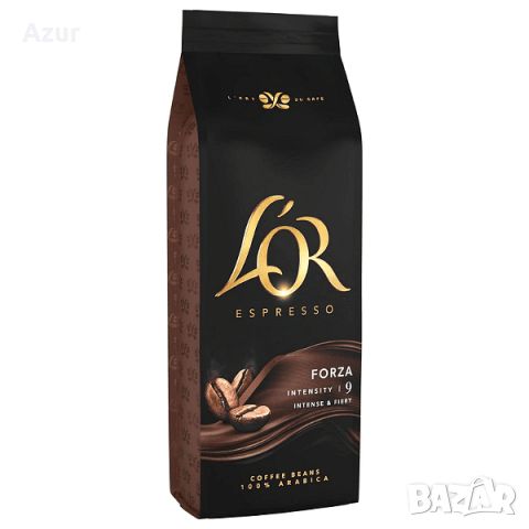 Кафе на зърна L’OR Espresso Forza – 1 кг., снимка 1 - Домашни продукти - 46305649