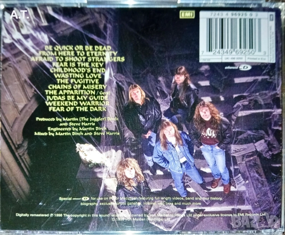 IRON MAIDEN, снимка 10 - CD дискове - 53711857